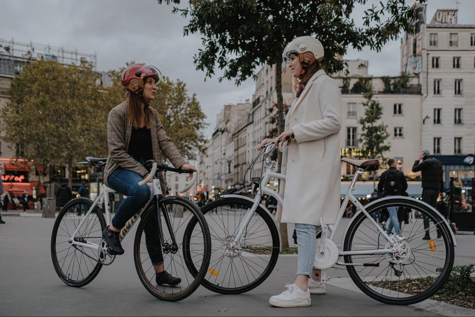 casque velo femme